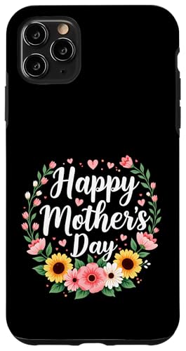 Floral Sunflowers Shirt for Mom Grandma Happy Mother's Day Hülle für iPhone 11 Pro Max von Happy Mother's Day Mama Floral Gift Tees