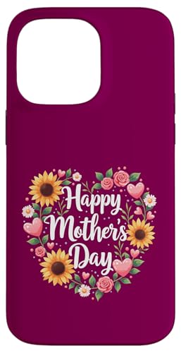 Floral Sunflowers Shirt for Mom Grandma Happy Mother's Day Hülle für iPhone 14 Pro Max von Happy Mother's Day Mama Floral Gift Tees