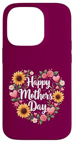 Floral Sunflowers Shirt for Mom Grandma Happy Mother's Day Hülle für iPhone 14 Pro von Happy Mother's Day Mama Floral Gift Tees