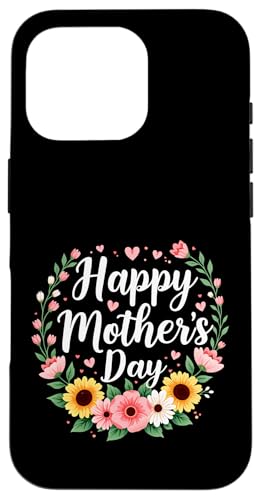 Floral Sunflowers Shirt for Mom Grandma Happy Mother's Day Hülle für iPhone 16 Pro von Happy Mother's Day Mama Floral Gift Tees