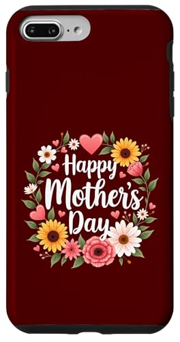 Floral Sunflowers Shirt for Mom Grandma Happy Mother's Day Hülle für iPhone 7 Plus/8 Plus von Happy Mother's Day Mama Floral Gift Tees