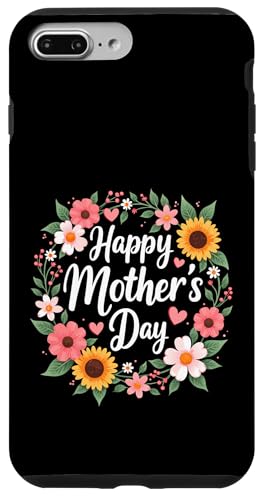 Floral Sunflowers Shirt for Mom Grandma Happy Mother's Day Hülle für iPhone 7 Plus/8 Plus von Happy Mother's Day Mama Floral Gift Tees