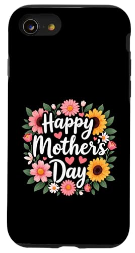 Floral Sunflowers Shirt for Mom Grandma Happy Mother's Day Hülle für iPhone SE (2020) / 7 / 8 von Happy Mother's Day Mama Floral Gift Tees