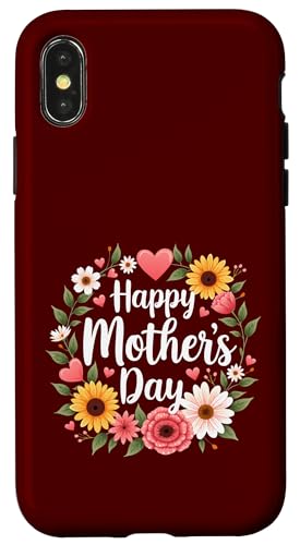 Floral Sunflowers Shirt for Mom Grandma Happy Mother's Day Hülle für iPhone X/XS von Happy Mother's Day Mama Floral Gift Tees