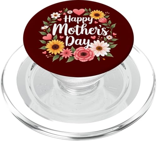 Floral Sunflowers Shirt for Mom Grandma Happy Mother's Day PopSockets PopGrip für MagSafe Floral Sunflowers Shirt for Mom Grandma Happy Mother's Day PopSockets PopGrip für MagSafe von Happy Mother's Day Mama Floral Gift Tees