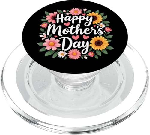 Floral Sunflowers Shirt for Mom Grandma Happy Mother's Day PopSockets PopGrip für MagSafe Floral Sunflowers Shirt for Mom Grandma Happy Mother's Day PopSockets PopGrip für MagSafe von Happy Mother's Day Mama Floral Gift Tees