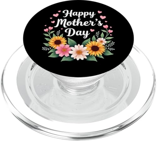 Floral Sunflowers Shirt for Mom Grandma Happy Mother's Day PopSockets PopGrip für MagSafe Floral Sunflowers Shirt for Mom Grandma Happy Mother's Day PopSockets PopGrip für MagSafe von Happy Mother's Day Mama Floral Gift Tees