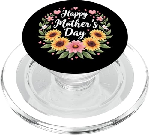 Floral Sunflowers Shirt for Mom Grandma Happy Mother's Day PopSockets PopGrip für MagSafe Floral Sunflowers Shirt for Mom Grandma Happy Mother's Day PopSockets PopGrip für MagSafe von Happy Mother's Day Mama Floral Gift Tees