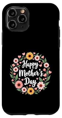 Happy Mother's Day Mama, süßes Blumenmuster für Ehefrau, Mama oder Oma Hülle für iPhone 11 Pro von Happy Mother's Day Mama Floral Gift Tees
