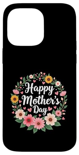 Happy Mother's Day Mama, süßes Blumenmuster für Ehefrau, Mama oder Oma Hülle für iPhone 14 Pro Max von Happy Mother's Day Mama Floral Gift Tees
