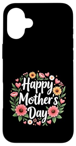 Happy Mother's Day Mama, süßes Blumenmuster für Ehefrau, Mama oder Oma Hülle für iPhone 16 Plus Happy Mother's Day Mama, süßes Blumenmuster für Ehefrau, Mama oder Oma Hülle für iPhone 16 Plus von Happy Mother's Day Mama Floral Gift Tees