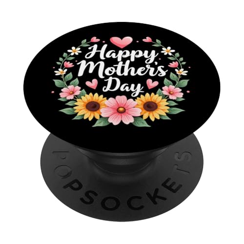 Happy Mother's Day Mama, süßes Blumenmuster für Ehefrau, Mama oder Oma PopSockets Klebender PopGrip Happy Mother's Day Mama, süßes Blumenmuster für Ehefrau, Mama oder Oma PopSockets Klebender PopGrip von Happy Mother's Day Mama Floral Gift Tees