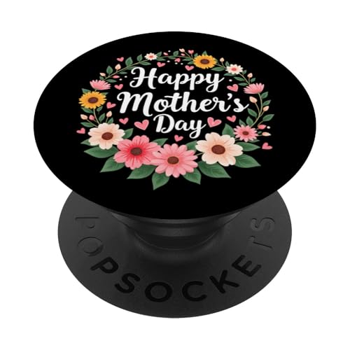 Happy Mother's Day Mama, süßes Blumenmuster für Ehefrau, Mama oder Oma PopSockets Klebender PopGrip Happy Mother's Day Mama, süßes Blumenmuster für Ehefrau, Mama oder Oma PopSockets Klebender PopGrip von Happy Mother's Day Mama Floral Gift Tees