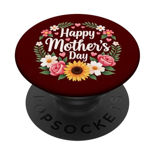 Happy Mother's Day Mama, süßes Blumenmuster für Ehefrau, Mama oder Oma PopSockets Klebender PopGrip Happy Mother's Day Mama, süßes Blumenmuster für Ehefrau, Mama oder Oma PopSockets Klebender PopGrip von Happy Mother's Day Mama Floral Gift Tees