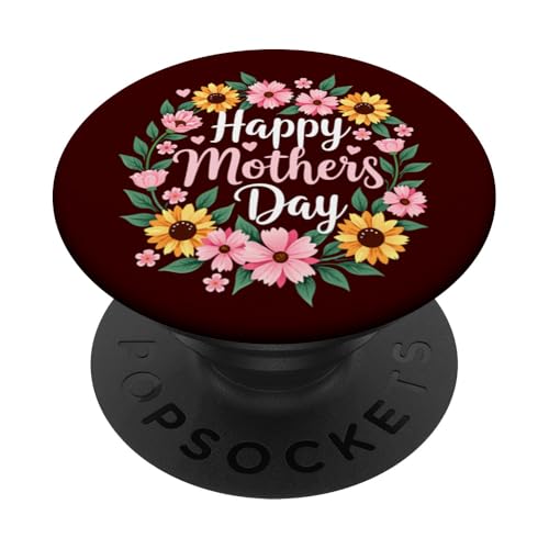 Happy Mother's Day Mama, süßes Blumenmuster für Ehefrau, Mama oder Oma PopSockets Klebender PopGrip Happy Mother's Day Mama, süßes Blumenmuster für Ehefrau, Mama oder Oma PopSockets Klebender PopGrip von Happy Mother's Day Mama Floral Gift Tees