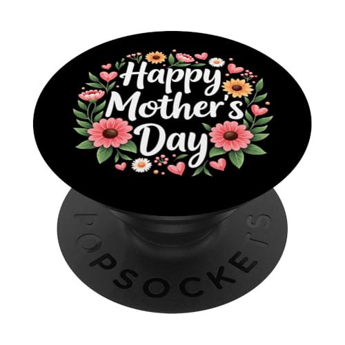 Happy Mother's Day Mama, süßes Blumenmuster für Ehefrau, Mama oder Oma PopSockets Klebender PopGrip Happy Mother's Day Mama, süßes Blumenmuster für Ehefrau, Mama oder Oma PopSockets Klebender PopGrip von Happy Mother's Day Mama Floral Gift Tees