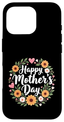 Happy Mother's Day Mama, süßes Blumenmuster für Mama oder Oma Hülle für iPhone 16 Pro von Happy Mother's Day Mama Floral Gift Tees