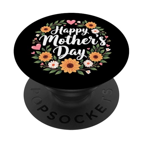 Happy Mother's Day Mama, süßes Blumenmuster für Mama oder Oma PopSockets Klebender PopGrip Happy Mother's Day Mama, süßes Blumenmuster für Mama oder Oma PopSockets Klebender PopGrip von Happy Mother's Day Mama Floral Gift Tees