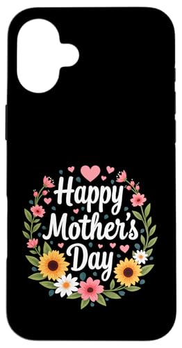 Happy Mother's Day Mama Blumenhemd für Mama Mama Oma Hülle für iPhone 16 Plus Happy Mother's Day Mama Blumenhemd für Mama Mama Oma Hülle für iPhone 16 Plus von Happy Mother's Day Mama Floral Gift Tees