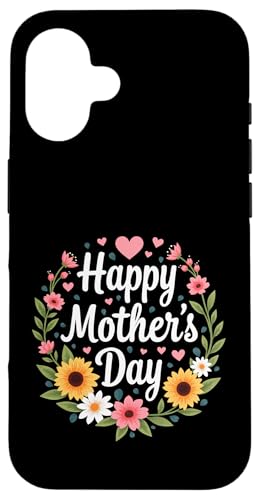 Happy Mother's Day Mama Blumenhemd für Mama Mama Oma Hülle für iPhone 16 von Happy Mother's Day Mama Floral Gift Tees
