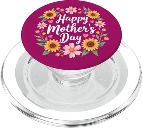 Happy Mother's Day Mama Floral Geschenk Tee für Mama oder Oma PopSockets PopGrip für MagSafe Happy Mother's Day Mama Floral Geschenk Tee für Mama oder Oma PopSockets PopGrip für MagSafe von Happy Mother's Day Mama Floral Gift Tees