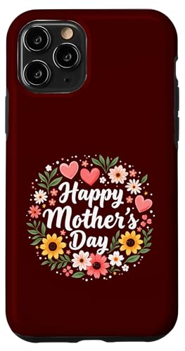 Happy Mother's Day Mama Floral Shirt für Mama oder Oma Hülle für iPhone 11 Pro von Happy Mother's Day Mama Floral Gift Tees
