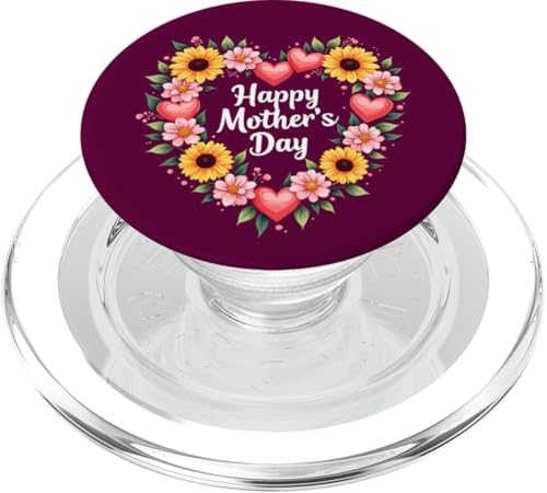 Happy Mother's Day Mama Sonnenblumen für Ehefrau, Mutter oder Oma PopSockets PopGrip für MagSafe Happy Mother's Day Mama Sonnenblumen für Ehefrau, Mutter oder Oma PopSockets PopGrip für MagSafe von Happy Mother's Day Mama Floral Gift Tees
