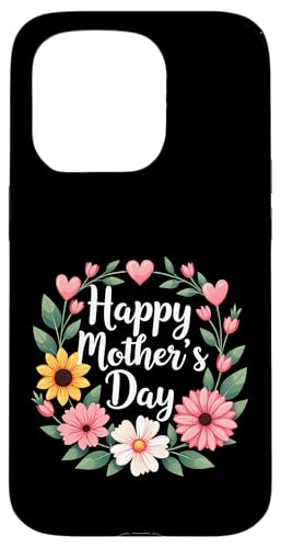 Happy Mother's Day Mommy Süßes Blumenhemd für Damen und Nana Hülle für iPhone 15 Pro von Happy Mother's Day Mama Floral Gift Tees
