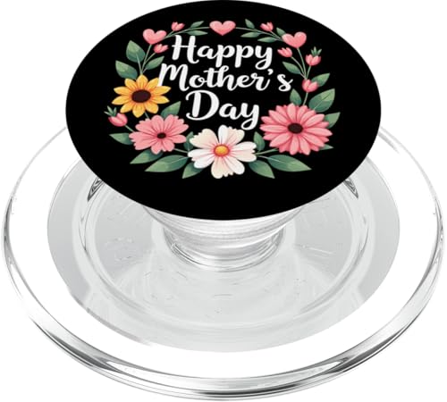 Happy Mother's Day Mommy Süßes Blumenhemd für Damen und Nana PopSockets PopGrip für MagSafe Happy Mother's Day Mommy Süßes Blumenhemd für Damen und Nana PopSockets PopGrip für MagSafe von Happy Mother's Day Mama Floral Gift Tees