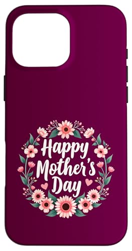 Happy Mother's Day Sonnenblumen Frauen Frau Mama Mama Oma Hülle für iPhone 16 Pro Max Happy Mother's Day Sonnenblumen Frauen Frau Mama Mama Oma Hülle für iPhone 16 Pro Max von Happy Mother's Day Mama Floral Gift Tees