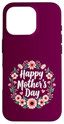 Happy Mother's Day Sonnenblumen Frauen Frau Mama Mama Oma Hülle für iPhone 16 Pro Happy Mother's Day Sonnenblumen Frauen Frau Mama Mama Oma Hülle für iPhone 16 Pro von Happy Mother's Day Mama Floral Gift Tees