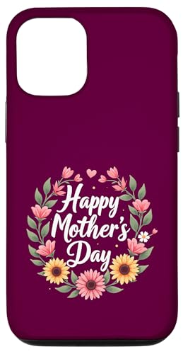 Happy Mother's Day Sonnenblumen Shirt für Frau Mama und Oma Hülle für iPhone 12/12 Pro von Happy Mother's Day Mama Floral Gift Tees