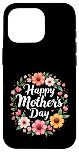 Happy Mother's Day Sonnenblumen Shirt für Frau Mama und Oma Hülle für iPhone 16 Pro Happy Mother's Day Sonnenblumen Shirt für Frau Mama und Oma Hülle für iPhone 16 Pro von Happy Mother's Day Mama Floral Gift Tees