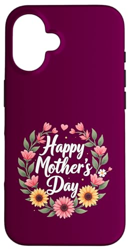 Happy Mother's Day Sonnenblumen Shirt für Frau Mama und Oma Hülle für iPhone 16 Happy Mother's Day Sonnenblumen Shirt für Frau Mama und Oma Hülle für iPhone 16 von Happy Mother's Day Mama Floral Gift Tees