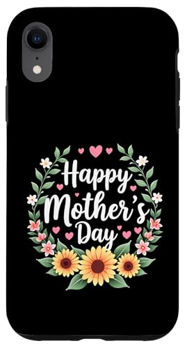 Happy Mother's Day Sonnenblumen Shirt für Frau Mama und Oma Hülle für iPhone XR Happy Mother's Day Sonnenblumen Shirt für Frau Mama und Oma Hülle für iPhone XR von Happy Mother's Day Mama Floral Gift Tees