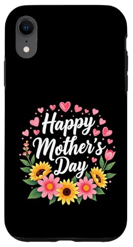 Happy Mother's Day Sonnenblumen Shirt für Frau Mama und Oma Hülle für iPhone XR Happy Mother's Day Sonnenblumen Shirt für Frau Mama und Oma Hülle für iPhone XR von Happy Mother's Day Mama Floral Gift Tees