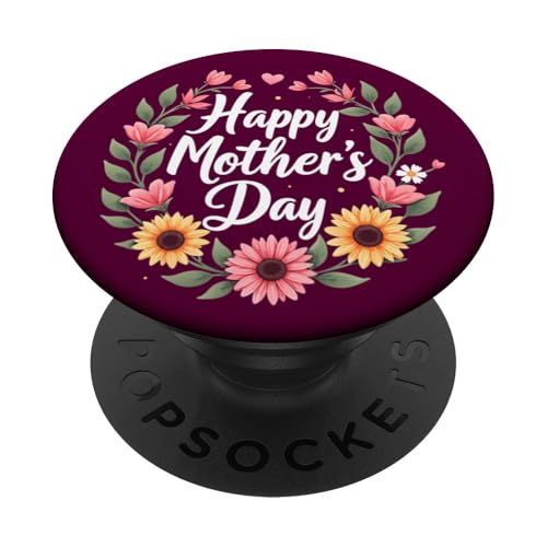 Happy Mother's Day Sonnenblumen Shirt für Frau Mama und Oma PopSockets Klebender PopGrip Happy Mother's Day Sonnenblumen Shirt für Frau Mama und Oma PopSockets Klebender PopGrip von Happy Mother's Day Mama Floral Gift Tees
