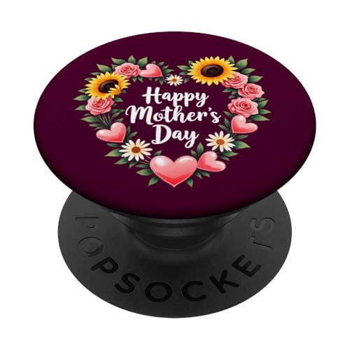 Happy Mother's Day Sonnenblumen Shirt für Frau Mama und Oma PopSockets Klebender PopGrip Happy Mother's Day Sonnenblumen Shirt für Frau Mama und Oma PopSockets Klebender PopGrip von Happy Mother's Day Mama Floral Gift Tees