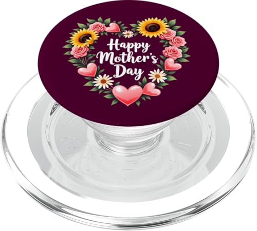 Happy Mother's Day Sonnenblumen Shirt für Frau Mama und Oma PopSockets PopGrip für MagSafe Happy Mother's Day Sonnenblumen Shirt für Frau Mama und Oma PopSockets PopGrip für MagSafe von Happy Mother's Day Mama Floral Gift Tees