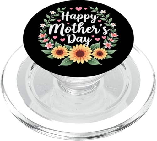 Happy Mother's Day Sonnenblumen Shirt für Frau Mama und Oma PopSockets PopGrip für MagSafe Happy Mother's Day Sonnenblumen Shirt für Frau Mama und Oma PopSockets PopGrip für MagSafe von Happy Mother's Day Mama Floral Gift Tees
