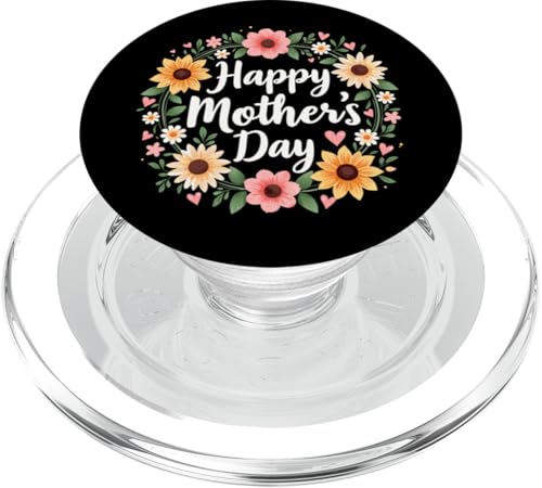 Happy Mother's Day Sonnenblumen Shirt für Frau Mama und Oma PopSockets PopGrip für MagSafe Happy Mother's Day Sonnenblumen Shirt für Frau Mama und Oma PopSockets PopGrip für MagSafe von Happy Mother's Day Mama Floral Gift Tees
