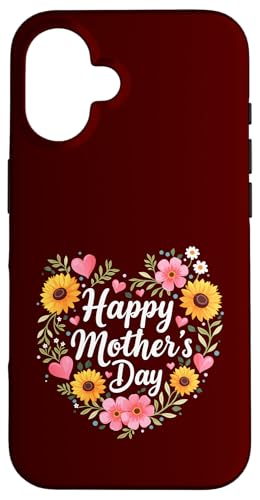 Happy Mother's Day Sonnenblumen Shirt für Mama und Oma Hülle für iPhone 16 Happy Mother's Day Sonnenblumen Shirt für Mama und Oma Hülle für iPhone 16 von Happy Mother's Day Mama Floral Gift Tees