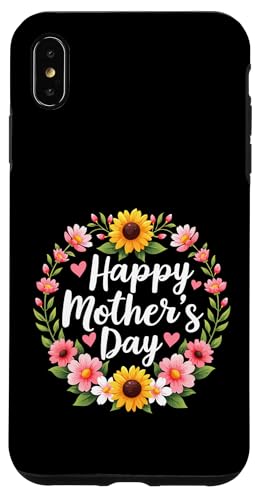 Happy Mother's Day Sonnenblumen Shirt für Mama und Oma Hülle für iPhone XS Max von Happy Mother's Day Mama Floral Gift Tees