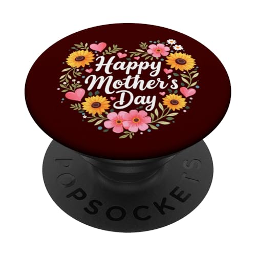 Happy Mother's Day Sonnenblumen Shirt für Mama und Oma PopSockets Klebender PopGrip Happy Mother's Day Sonnenblumen Shirt für Mama und Oma PopSockets Klebender PopGrip von Happy Mother's Day Mama Floral Gift Tees