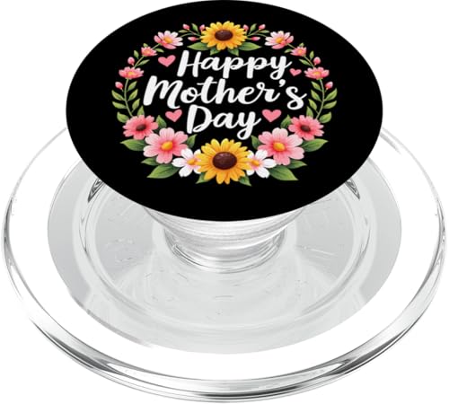 Happy Mother's Day Sonnenblumen Shirt für Mama und Oma PopSockets PopGrip für MagSafe Happy Mother's Day Sonnenblumen Shirt für Mama und Oma PopSockets PopGrip für MagSafe von Happy Mother's Day Mama Floral Gift Tees