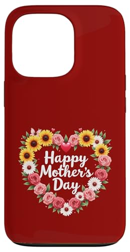 Herz-T-Shirt mit Blumenmotiv zum Muttertag für Ehefrau, Mama oder Oma Hülle für iPhone 13 Pro Herz-T-Shirt mit Blumenmotiv zum Muttertag für Ehefrau, Mama oder Oma Hülle für iPhone 13 Pro von Happy Mother's Day Mama Floral Gift Tees