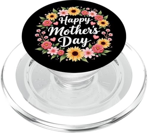 Süße Sonnenblume für Frauen und Oma, "Happy Mother's Day" PopSockets PopGrip für MagSafe Süße Sonnenblume für Frauen und Oma, "Happy Mother's Day" PopSockets PopGrip für MagSafe von Happy Mother's Day Mama Floral Gift Tees