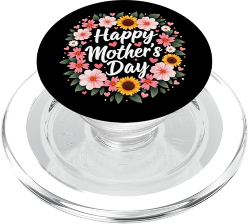Süßes Happy Mother's Day Shirt für Mama Oma Frauen Floral PopSockets PopGrip für MagSafe Süßes Happy Mother's Day Shirt für Mama Oma Frauen Floral PopSockets PopGrip für MagSafe von Happy Mother's Day Mama Floral Gift Tees