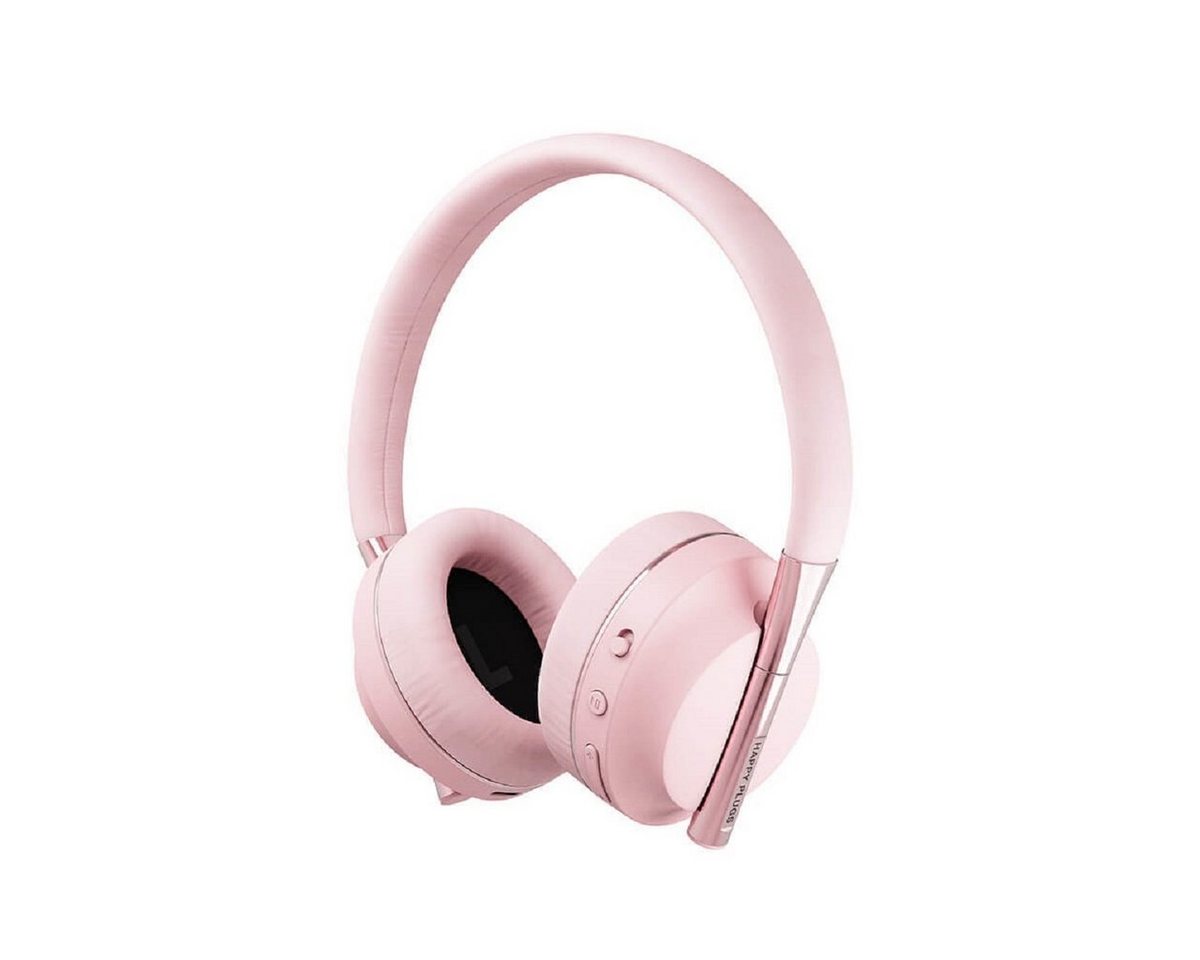 Happy Plugs Wireless Headphones Over-Ear Kopfhörer 85dB Kabellos Rosegold Over-Ear-Kopfhörer von Happy Plugs