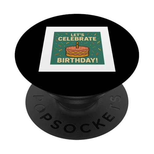 Happy birthday PopSockets Klebender PopGrip Happy birthday PopSockets Klebender PopGrip von Happy birthday